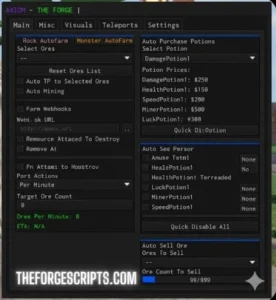 Axiom Hub Script [No Key]